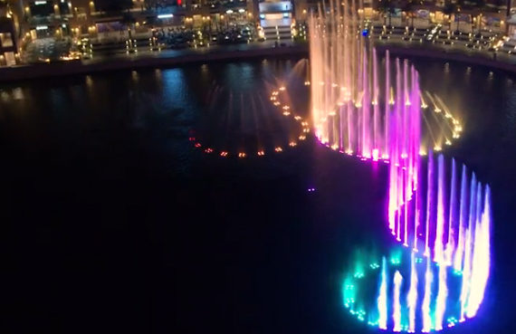 Dubai Sets Process Four World’s Biggest Fountain