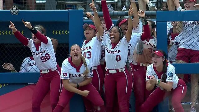 Jennings' Double In 9th Sends Oklahoma Past Stanford Into Wcws Finals